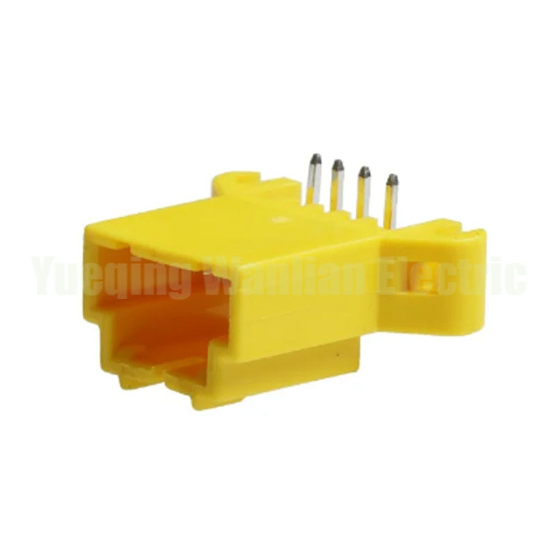 4 пин 1743218-5 Пластиковый корпус проводки каната розетка Автомобильный PCB разъединитель