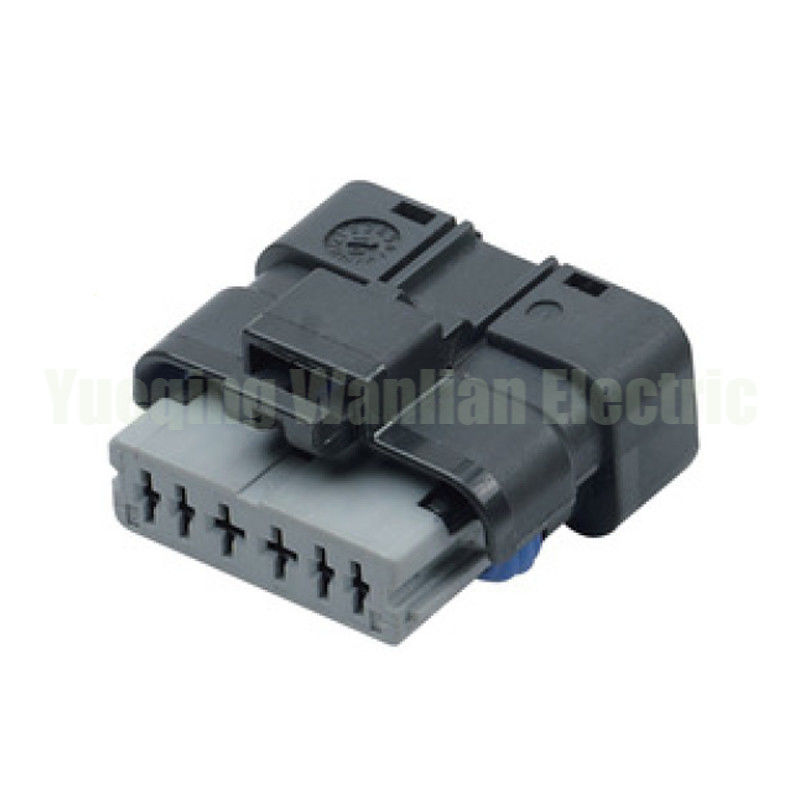 6 Pin 211PC069S8149 Женщина Авто соединитель FCI Серое смешанное жилье топливный насос бензиновый насос розетка